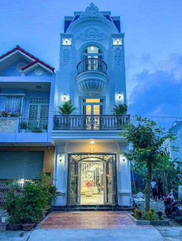 Nhà Phố Tân Cổ điển 1 Trệt 2 Lầu