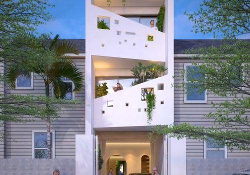 MẪu NhÀ PhỐ SỐ 2 – NhÀ PhỐ 4 TẦng 4x16m – ThiẾt KẾ MẶt TiỀn ĐỘc ĐÁo