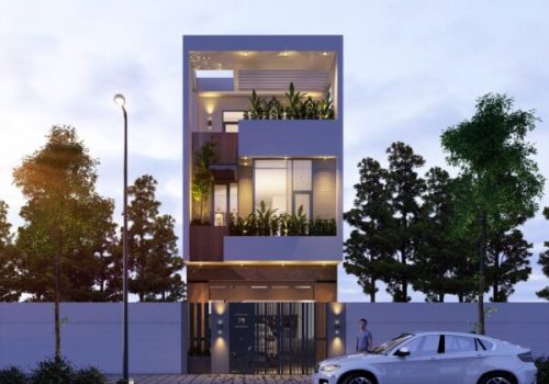 MẪu NhÀ PhỐ SỐ 7 – NhÀ PhỐ 3 TẦng HiỆn ĐẠi Cantilever, Gara Ngay Trong NhÀ