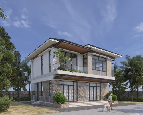 nhà phố 2 tầng 1